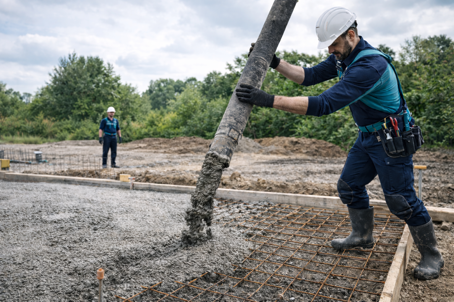 Concrete and Concrete Pumping work